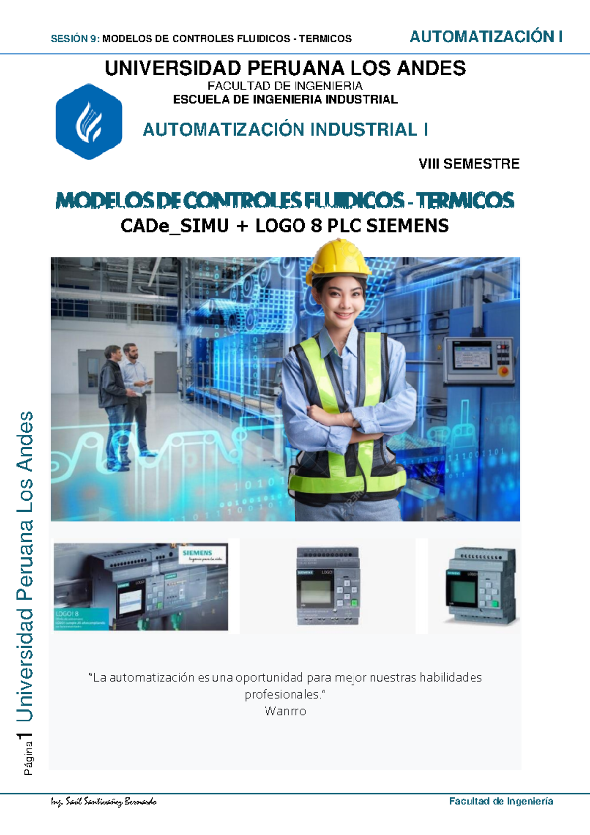 CODE SIMU PC SIMU Logo8 - Página 1 Universidad Peruana Los Andes ...