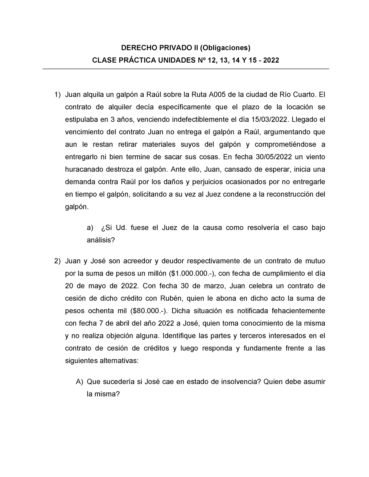 2022060912002 9949962 Ij4m Derecho Privado Ii Obligaciones Clase PrÁctica Unidades Nº 12 13 9354