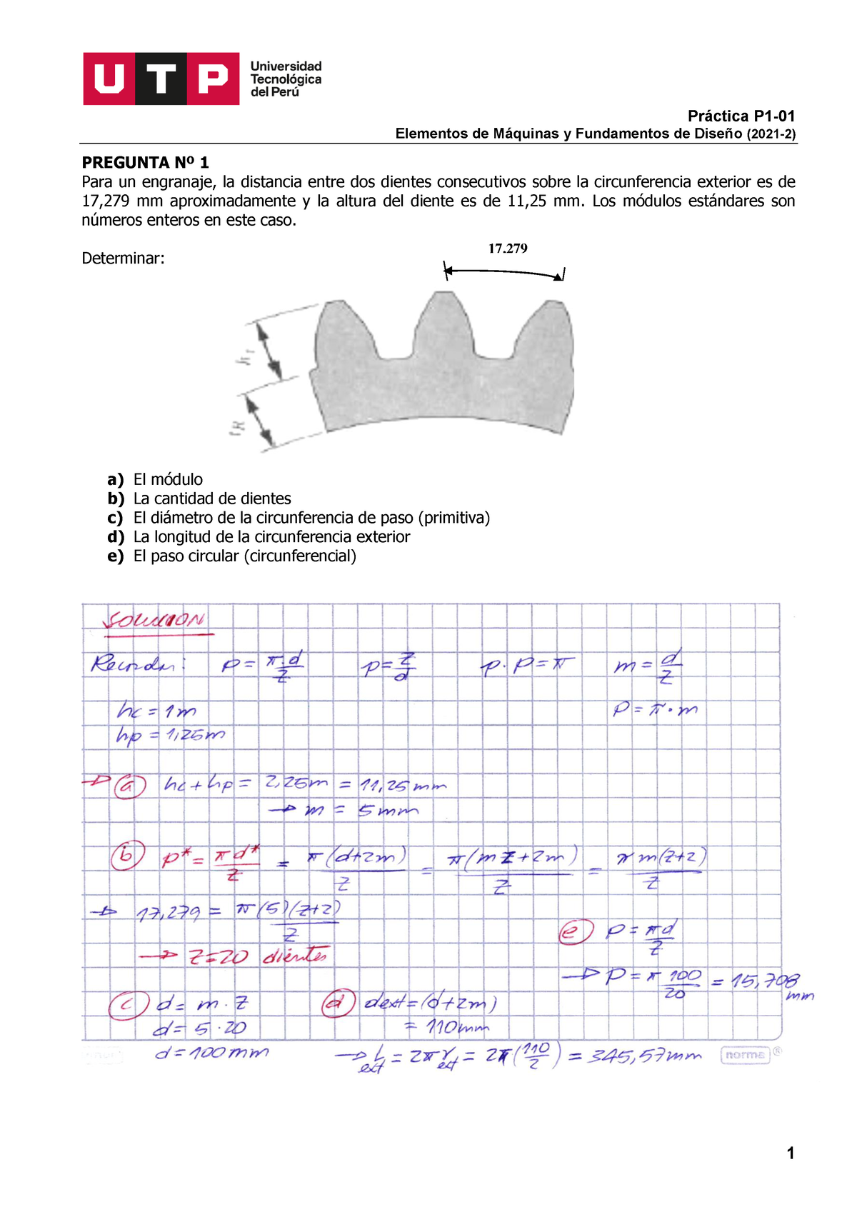 Semana 01.sesion1 - Práctica P1-01 Solo - Práctica P1- 01 Elementos De ...