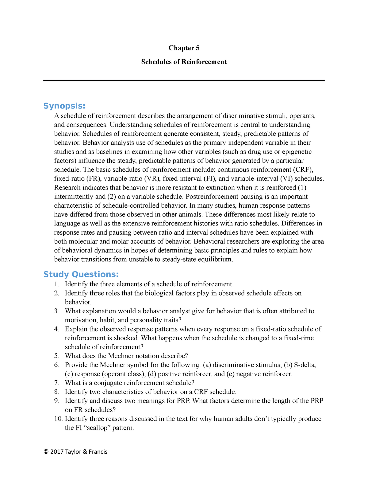 chapter-5-6e-study-guide-chapter-5-schedules-of-reinforcement