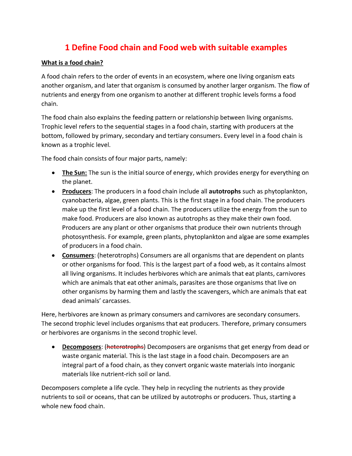 1-done-biodiversity-environmental-science-1-define-food-chain-and