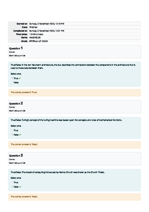 CS 4402 Comparative Programming Languages Graded Quiz Unit 6 - Grade ...