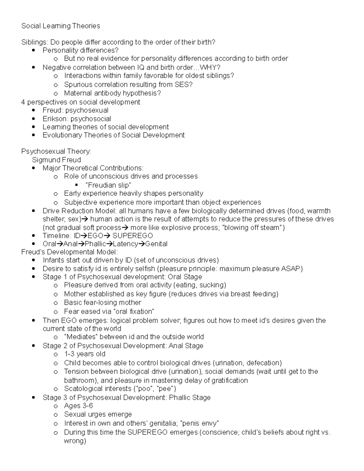 2015 1113 - Lecture notes - Social Learning Theories Siblings: Do ...