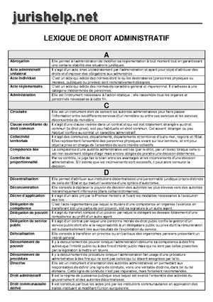 sujet dissertation droit administratif l2