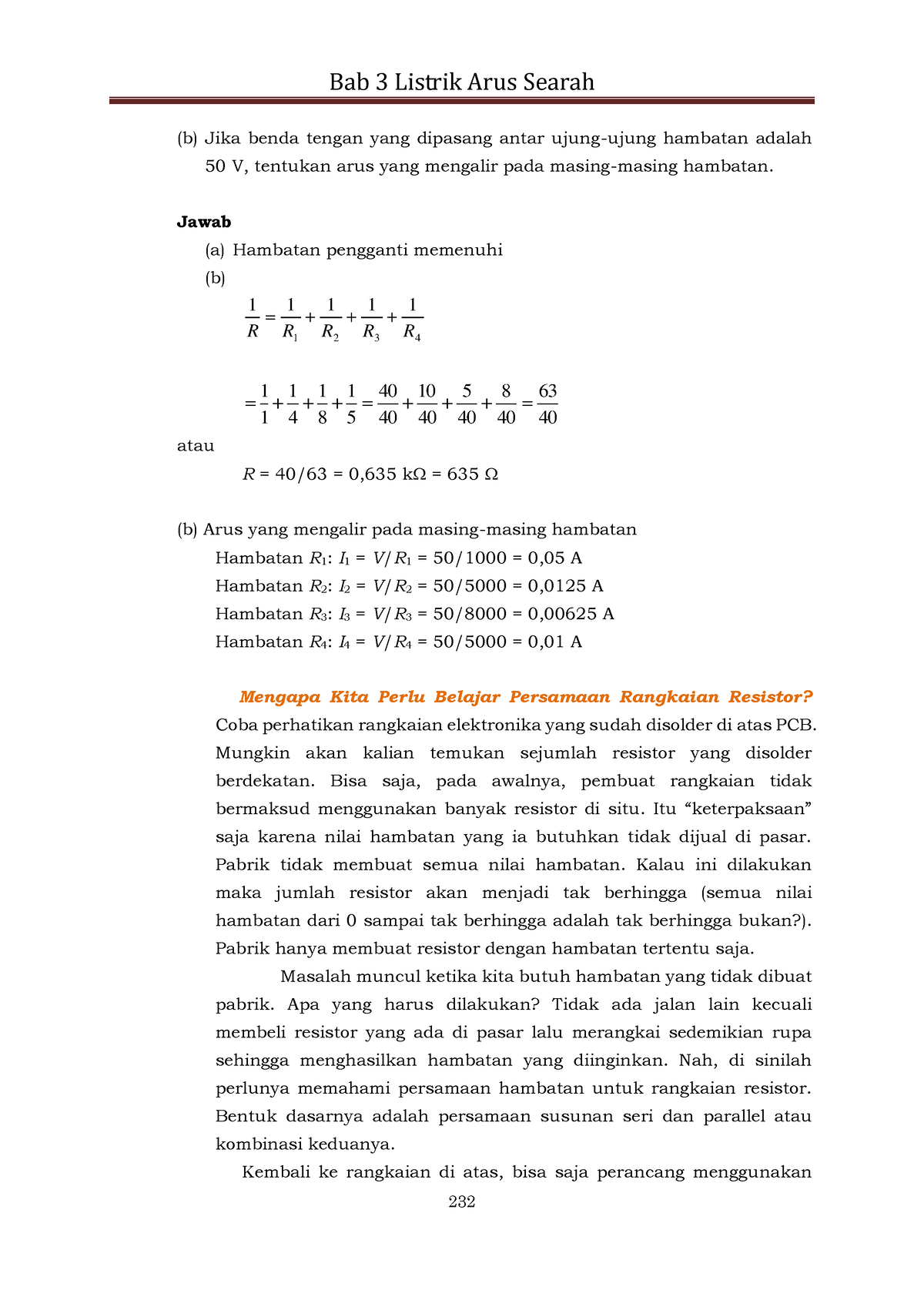 Fisika Dasar-82 - Bab 3 Listrik Arus Searah 232 (b) Jika Benda Tengan ...