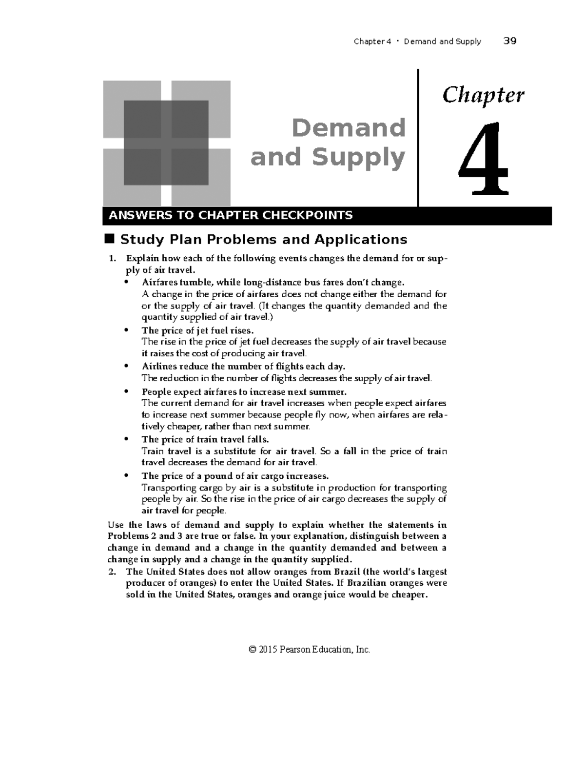 Chap4-Suggested Probs-Demand and Supply - Chapter Demand and Supply ...