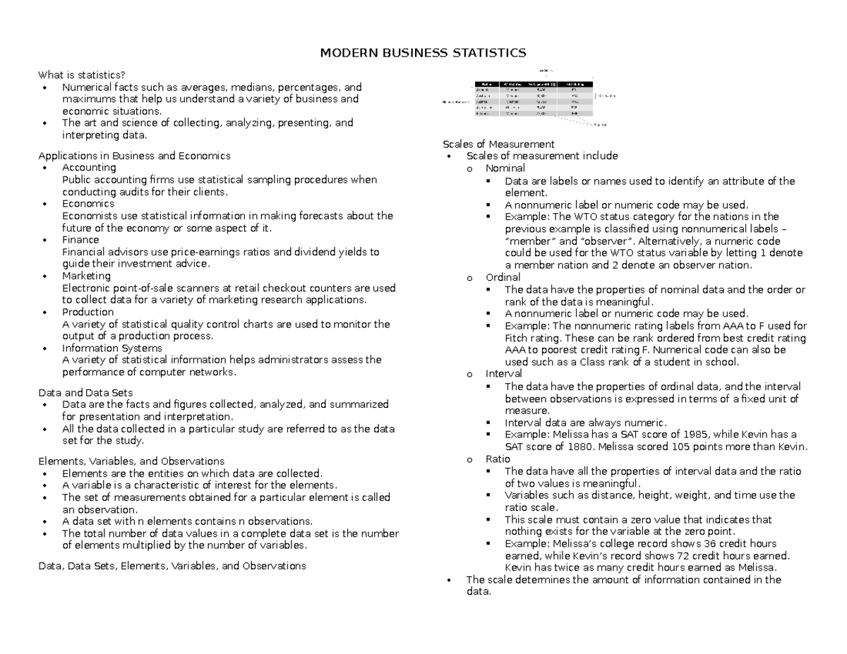 modern-business-statistics-chapter-1-modern-business-statistics-what