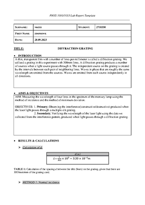 PHY1604 - ASSIGNMENT - PHYSICS - PHY1604 - Unisa - Studocu