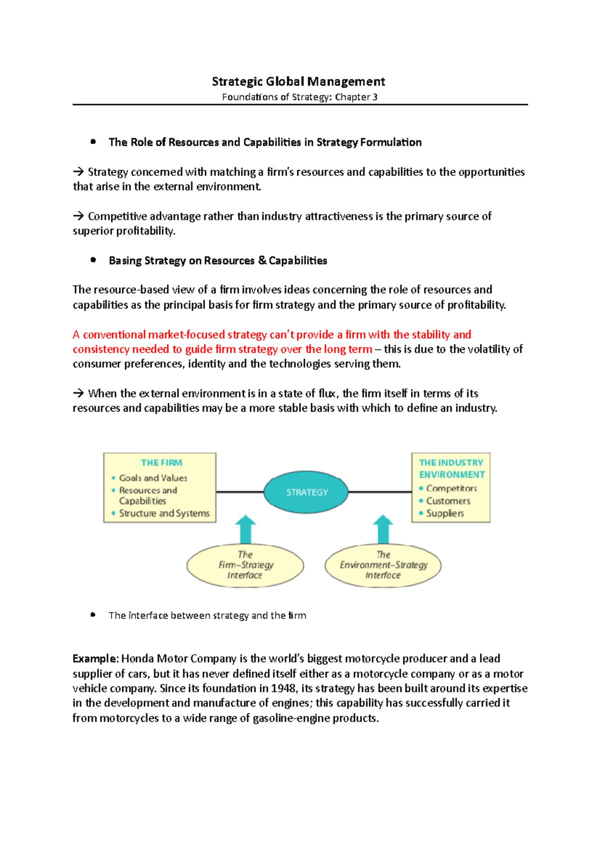 Chapter 3 u0026 Walmart Case Study - Global Strategic Mgt - BMGT43320 