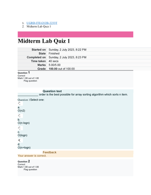 UGRD-ITE6202B Data Structure And Algorithms Final Examination - UGRD ...