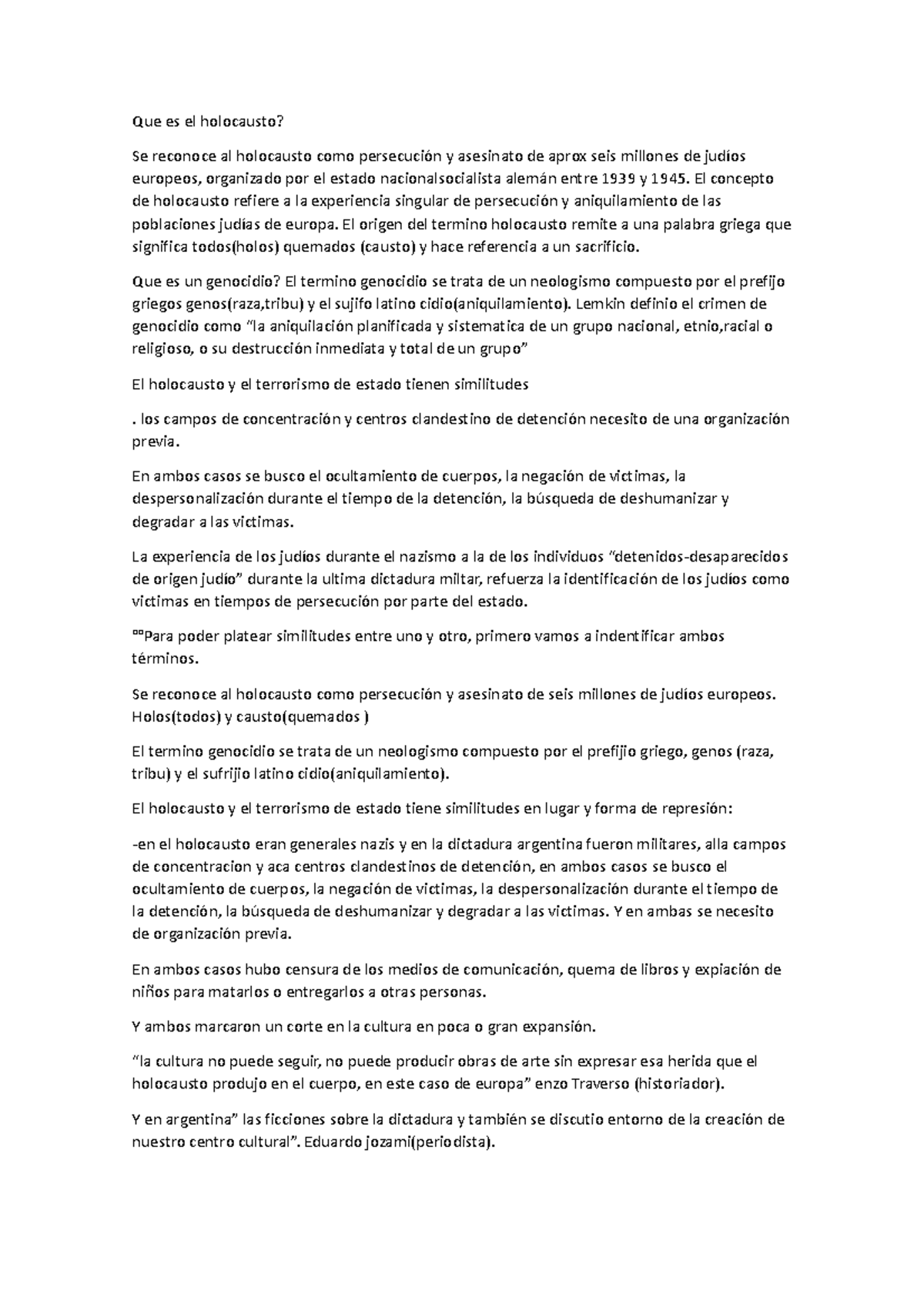Holocausto - Infoo - Que es el holocausto? Se reconoce al holocausto ...