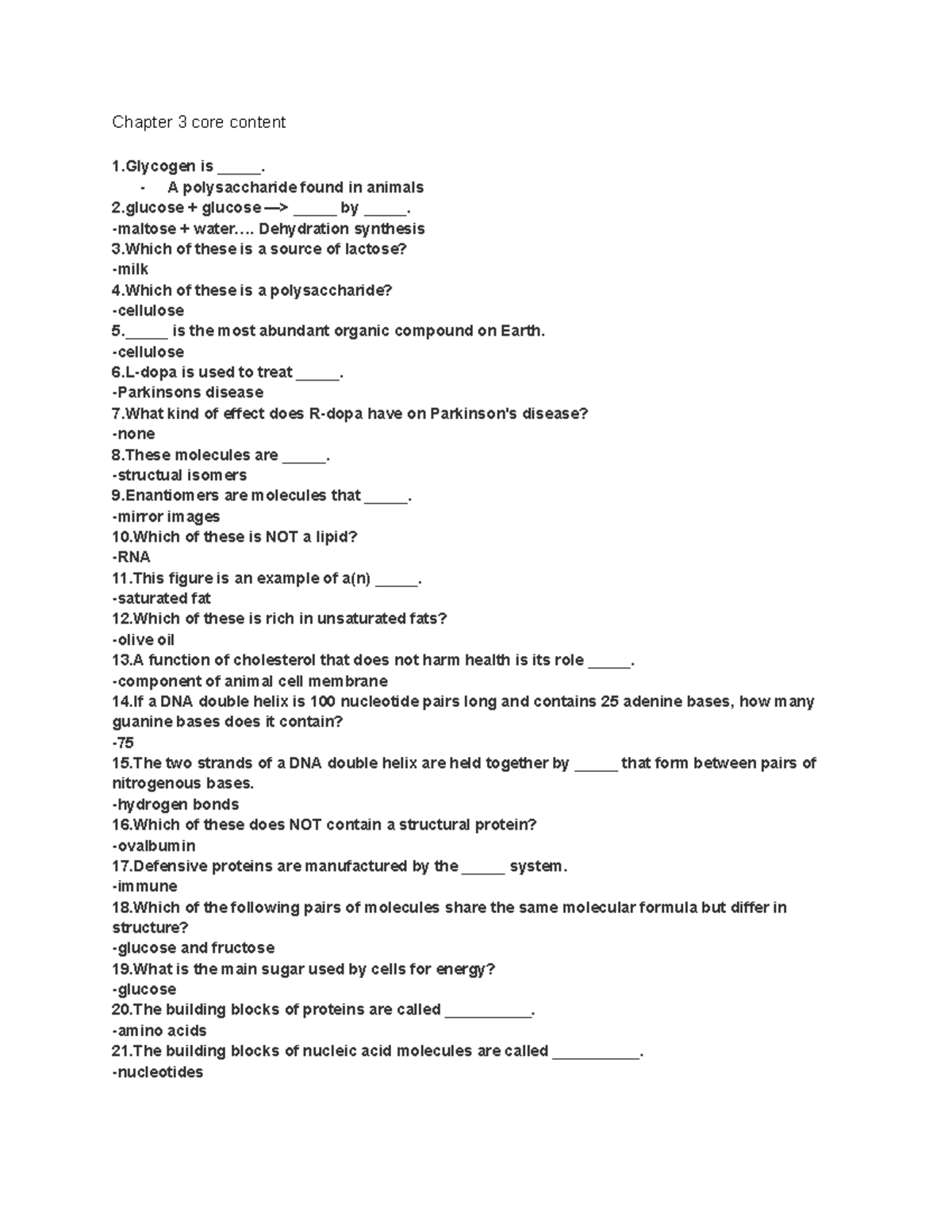 chapter-3-chapter-3-core-content-1-is-a-polysaccharide-found