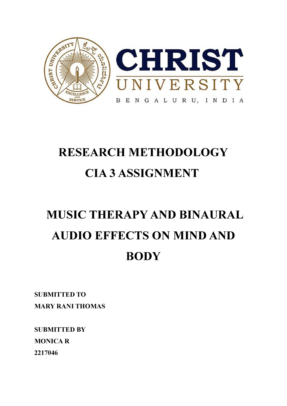 music therapy research report