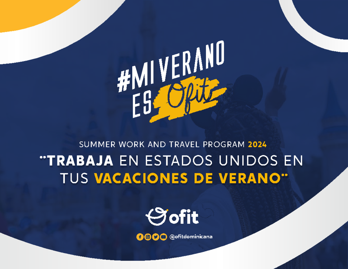 Summer WORK AND Travel 2024 PDF Oficial SUMMER WORK AND TRAVEL
