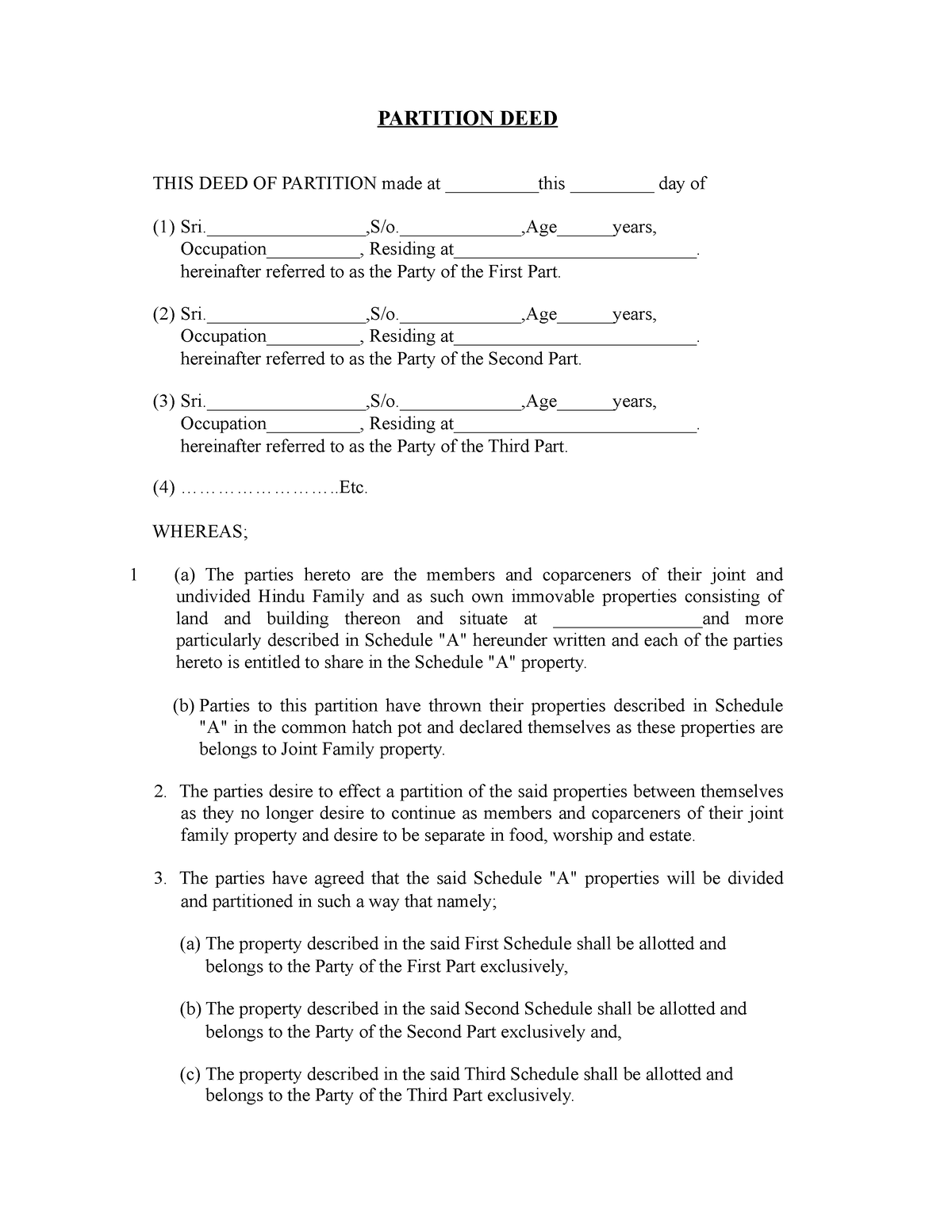 partition-deed-jlll-partition-deed-this-deed-of-partition-made-at