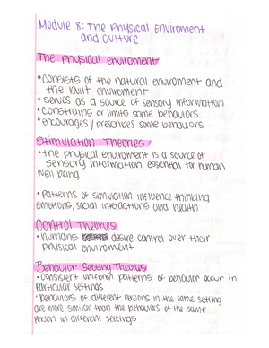 Module 2 Lecture Notes - Module 2: CH 2: Theoretical Perspectives On ...