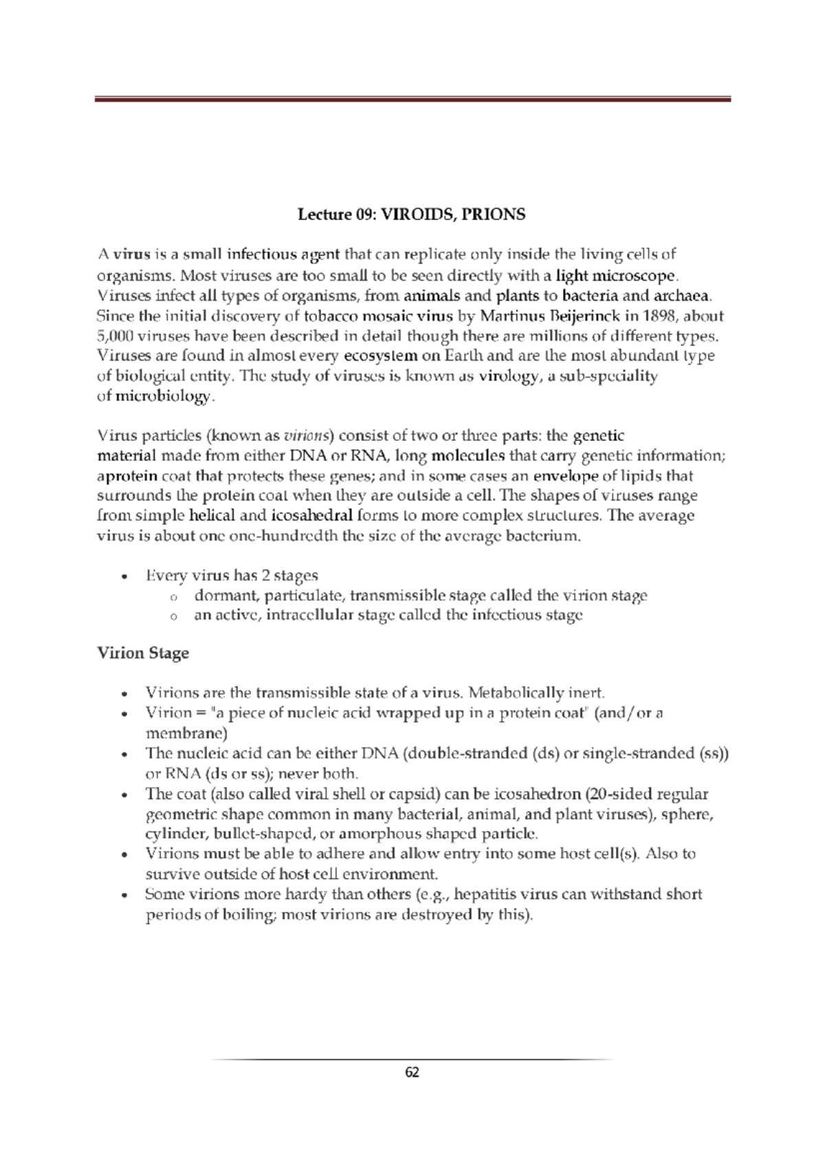 Microbiology notes (part 4) - Studocu