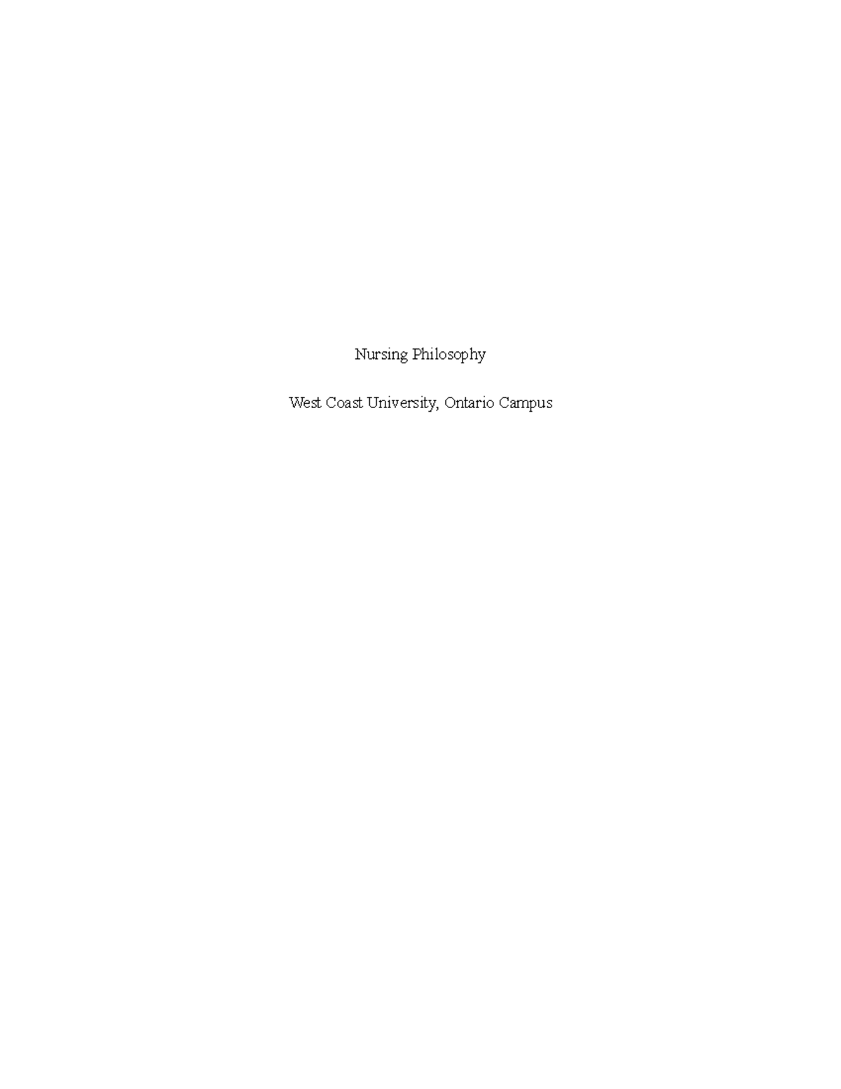 nursing-philosphy-paper-nursing-philosophy-west-coast-university