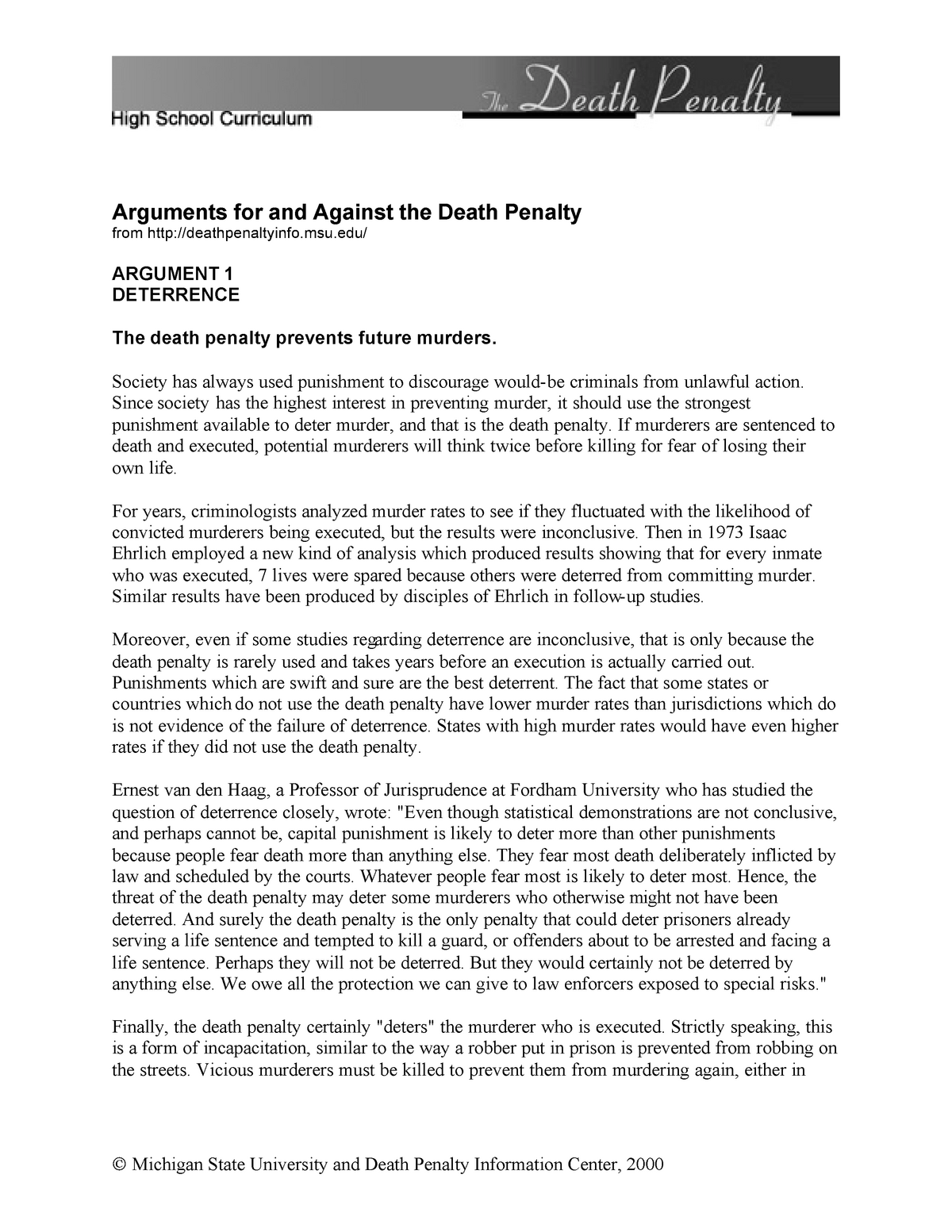 arguements-for-and-against-the-death-penalty-msu-argument-1