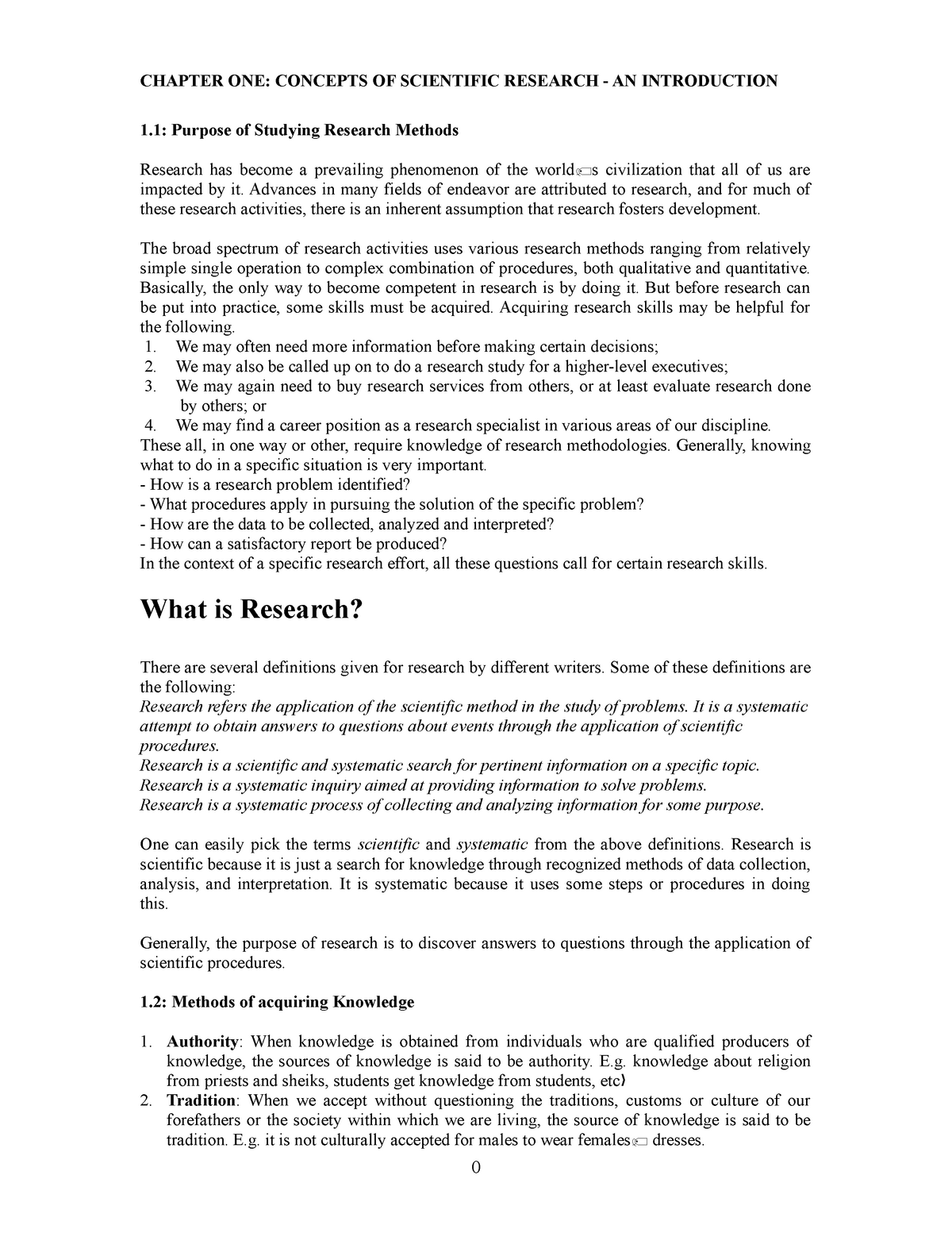 research module 1 grade 8