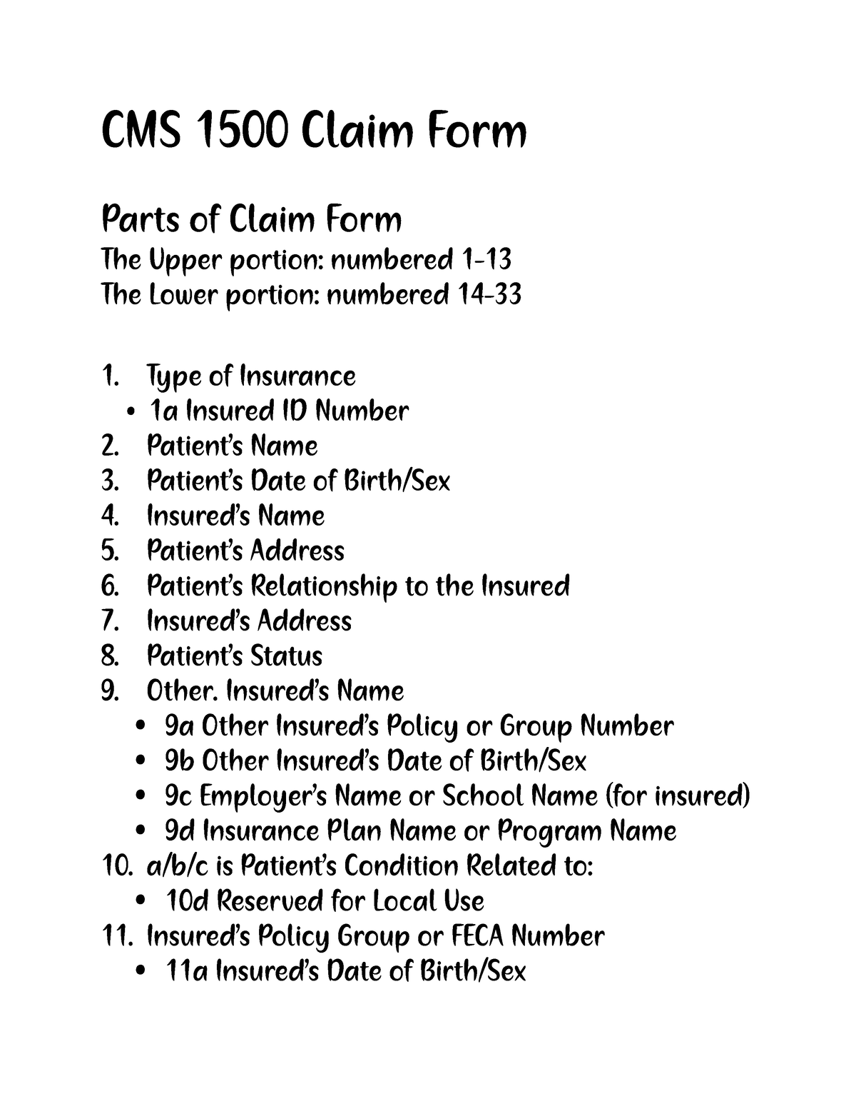 cms-1500-claim-form-cms-1500-claim-form-parts-of-claim-form-the-upper