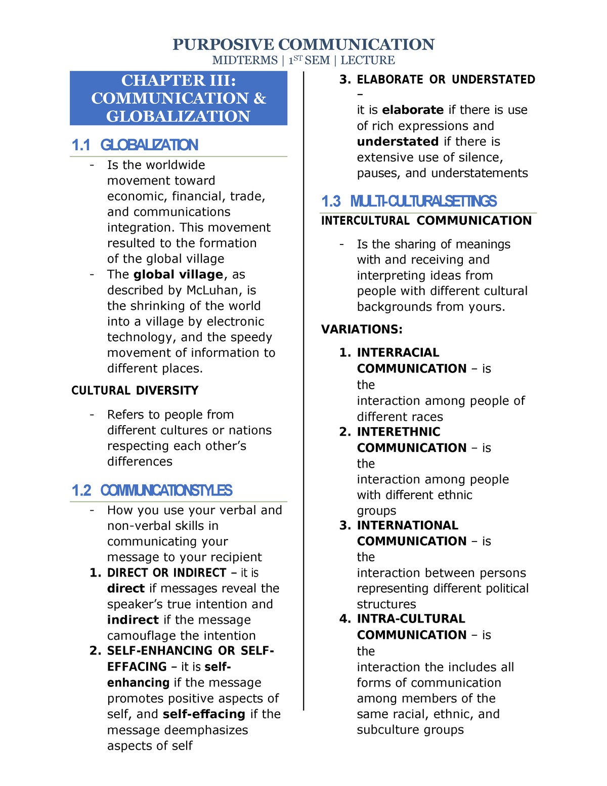 PURC- Reviewer 1ST-SEM Midterms - MIDTERMS | 1 ST SEM | LECTURE 1 ...