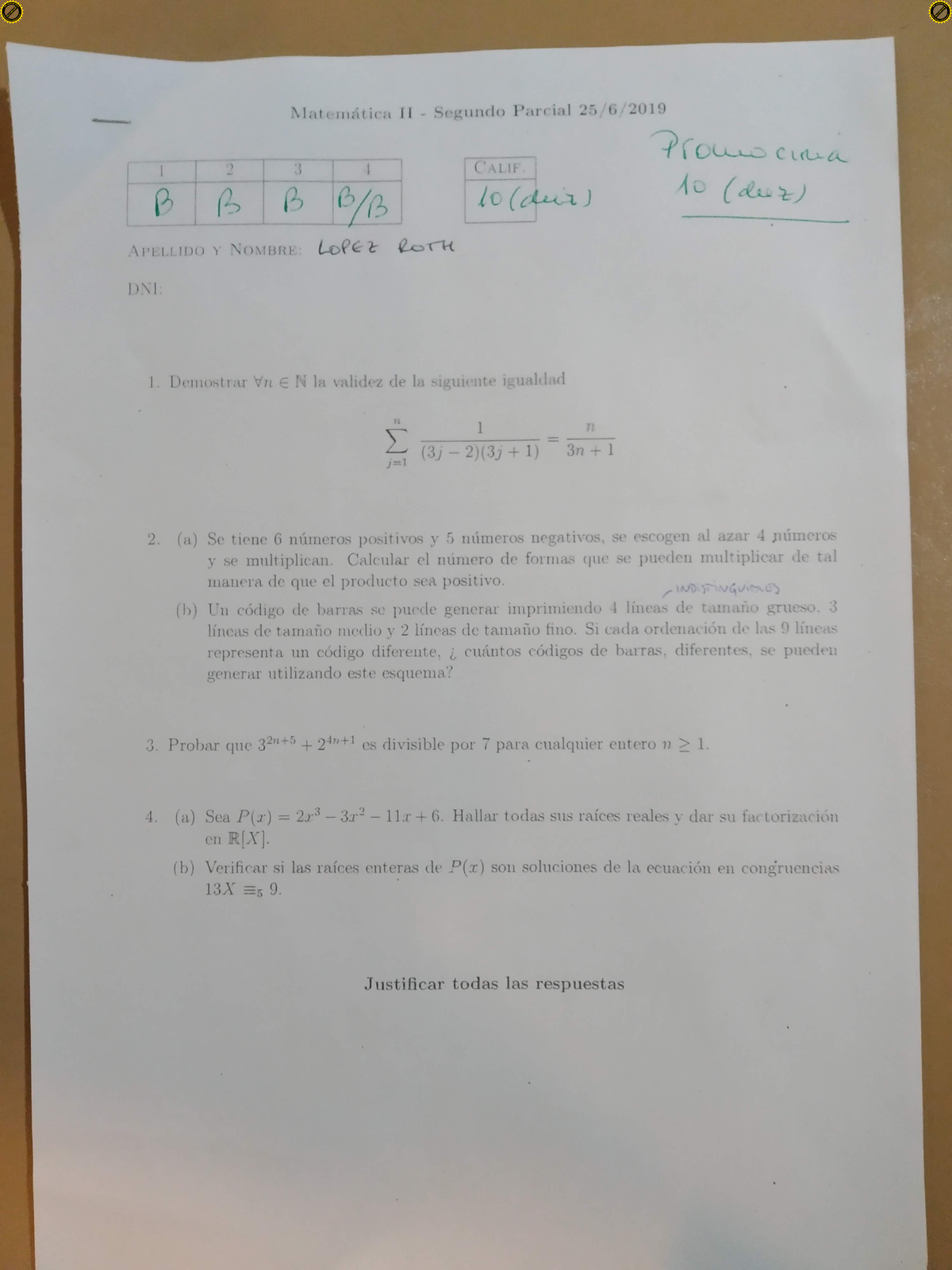 2019 25 06 Resuelto - Examen Mate 1 - Click To BUY NOW! P D F - X C H ...