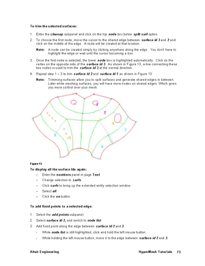 8 - Course Explanation 8 - Altair Engineering HyperMesh Tutorials 87 ...