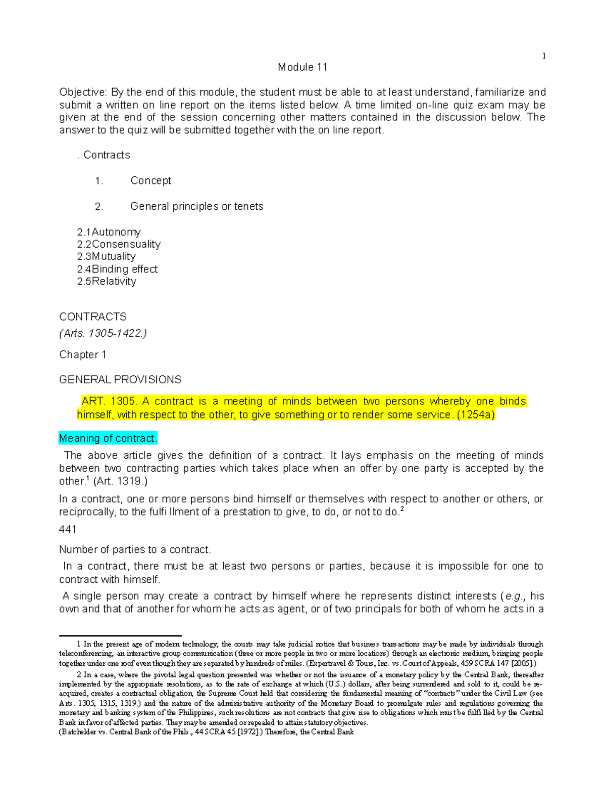 module-11-law-on-obligation-and-contracts-1-module-11-objective-by