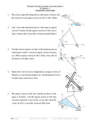 Homeworksolution - 1. Solve Problem 1-3(c) 2. Solve Problem 2-2(b) A ...