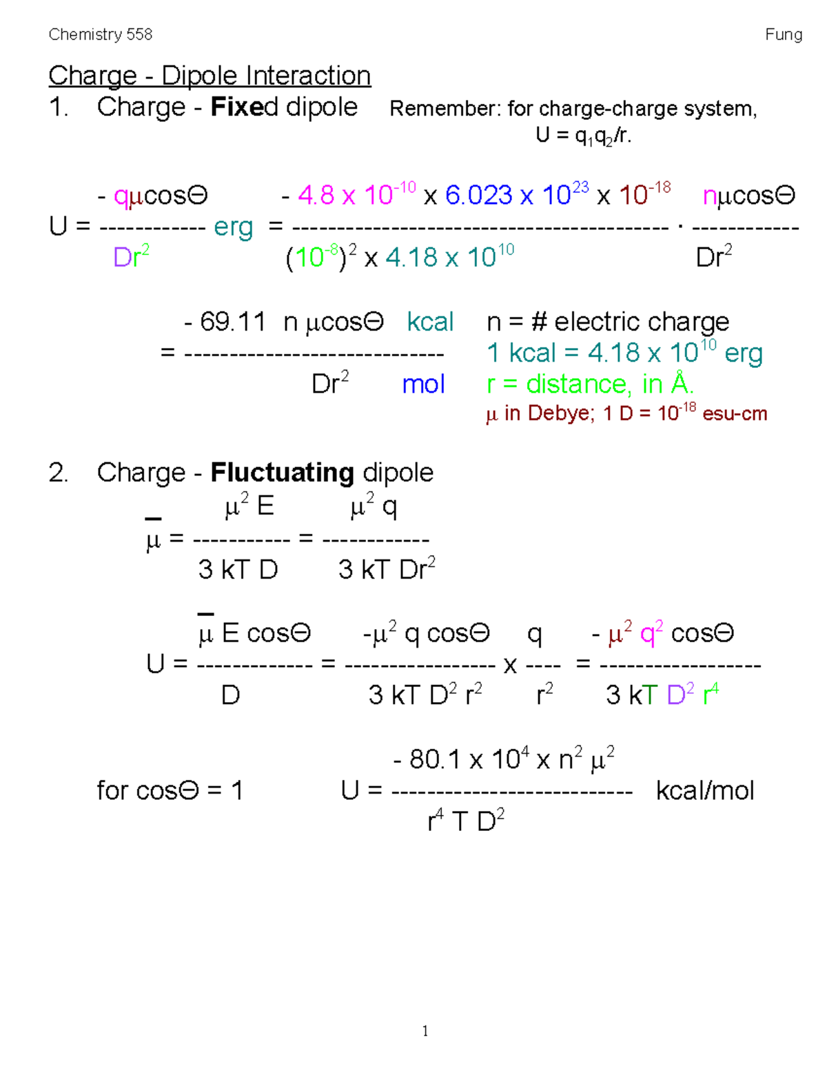 L4 Charge Dipole Lecture Notes 4 Studocu