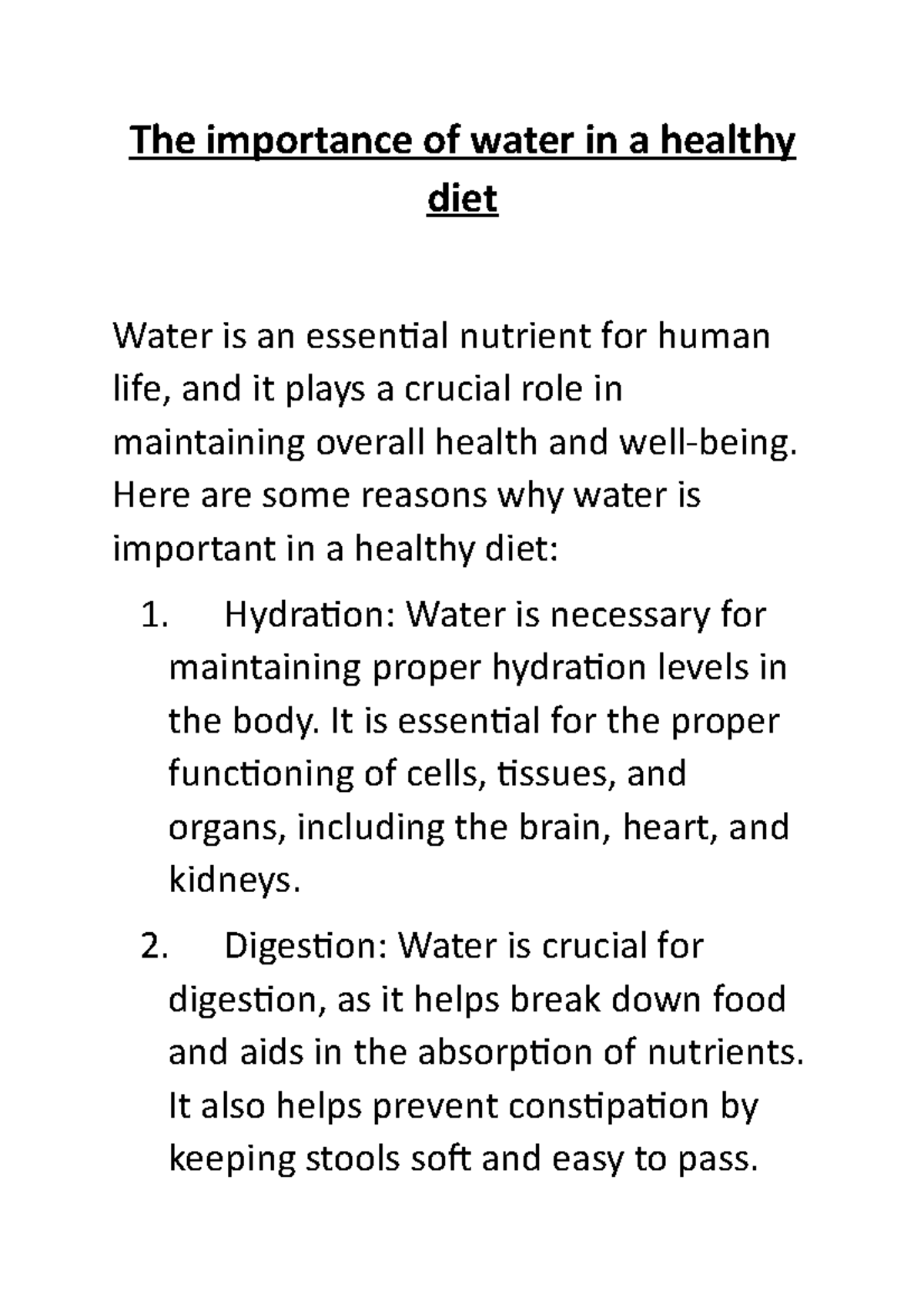 the-importance-of-water-in-a-healthy-diet-the-importance-of-water-in