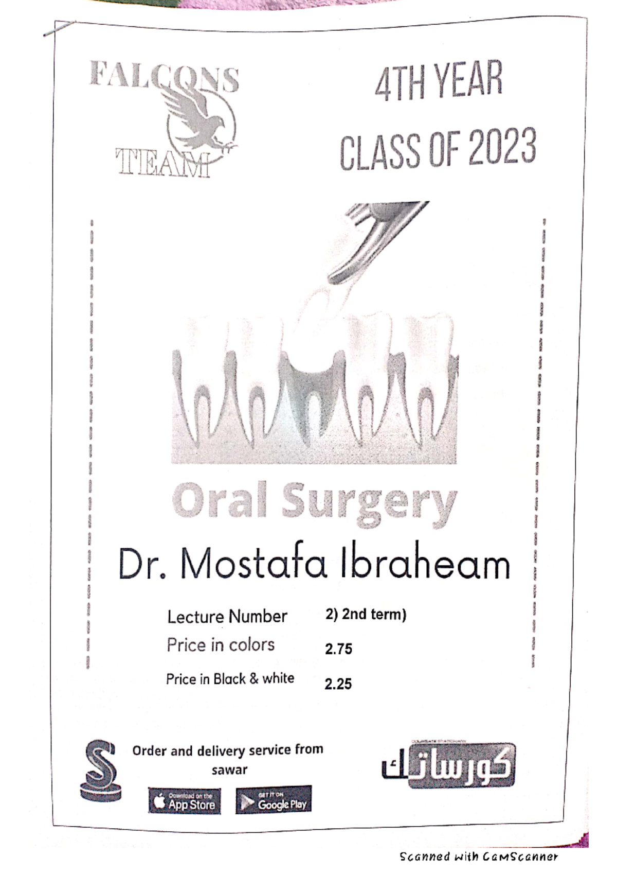 Lec 2 surgery sec. term dental anatomy Studocu