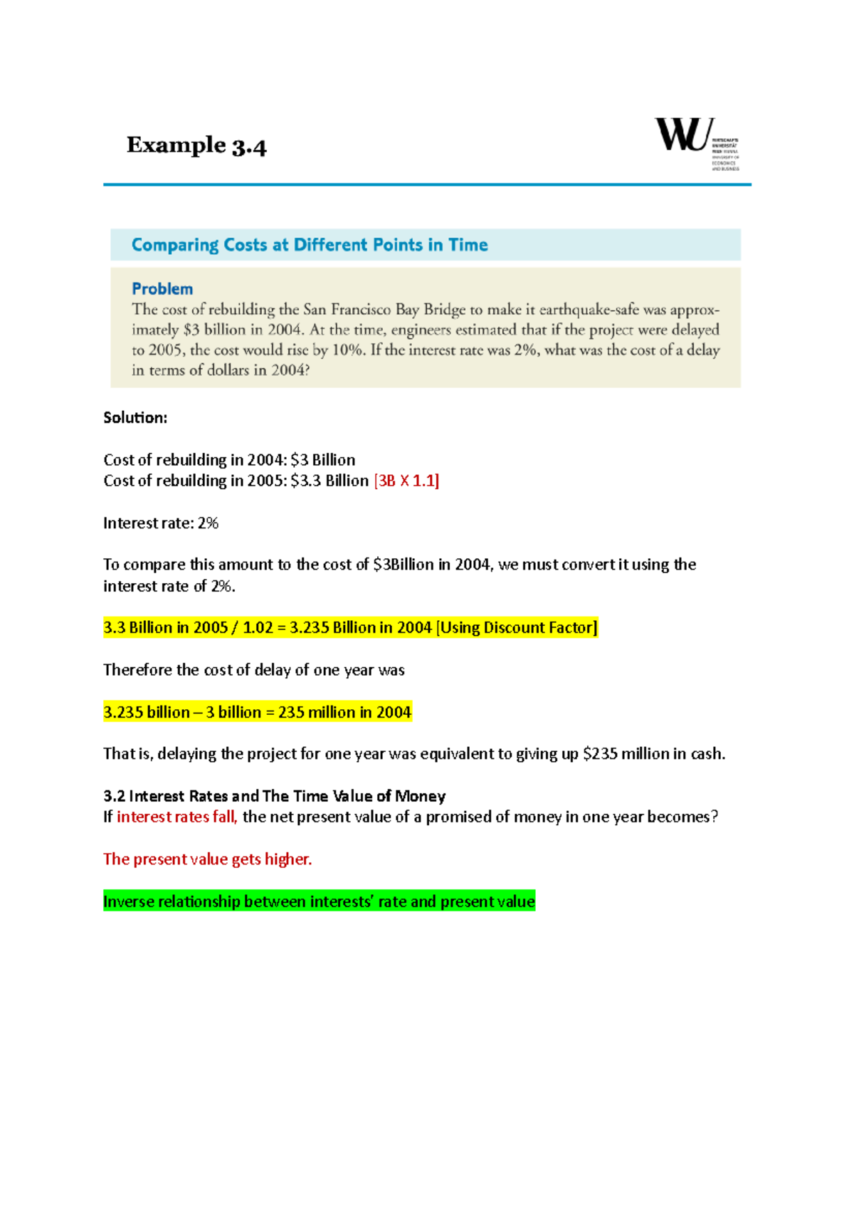 Corp Fin Studocu 5 - Corporate finance notes - Solution: Cost of ...