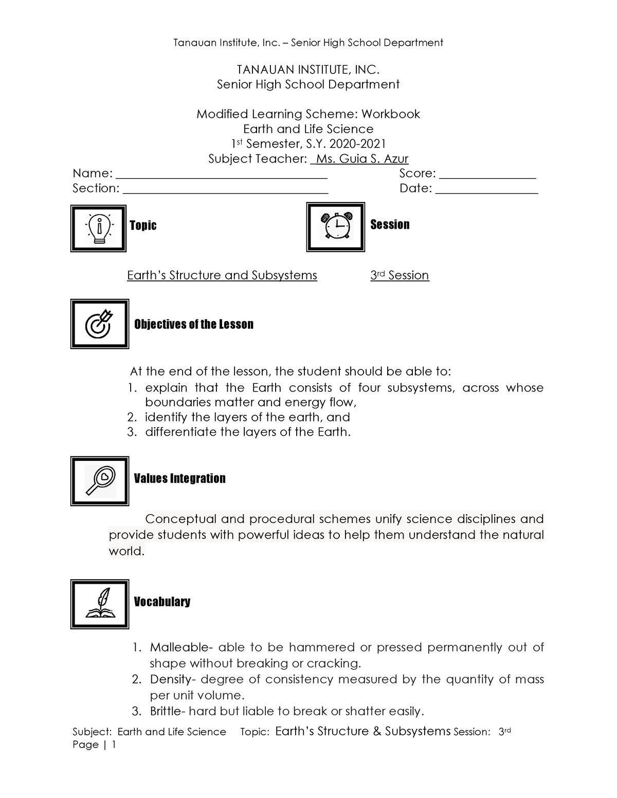 3rd-session-subject-earth-and-life-science-topic-earth-s-structure