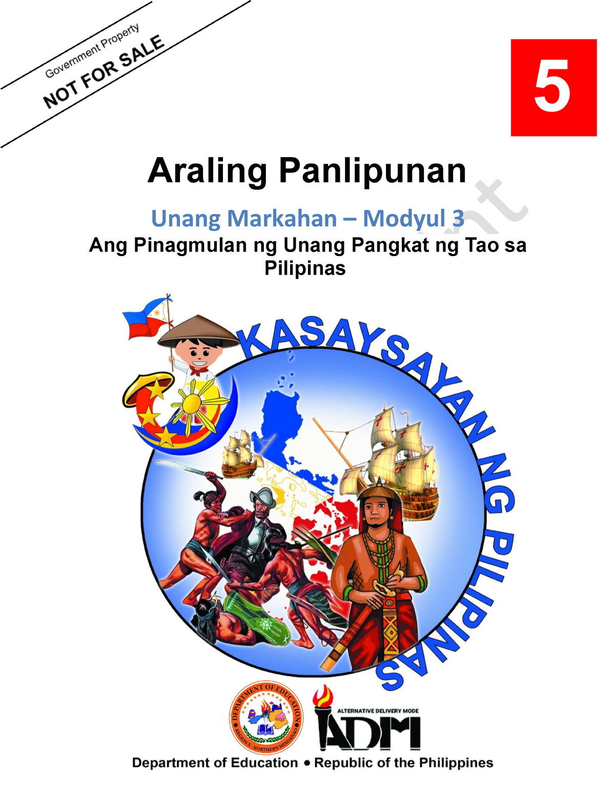 Ap5 Q1 Mod3 Ang Pinagmulan Ng Unang Pangkat Ng Tao Sa Pilipinas V5 Araling Panlipunan Unang 6829