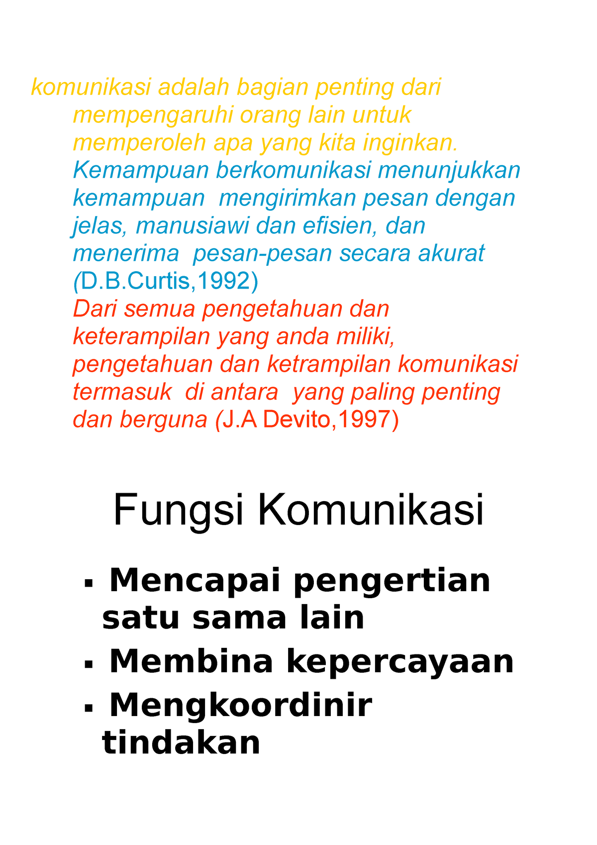 Komunikasi - Komunikasi Adalah Bagian Penting Dari Mempengaruhi Orang ...