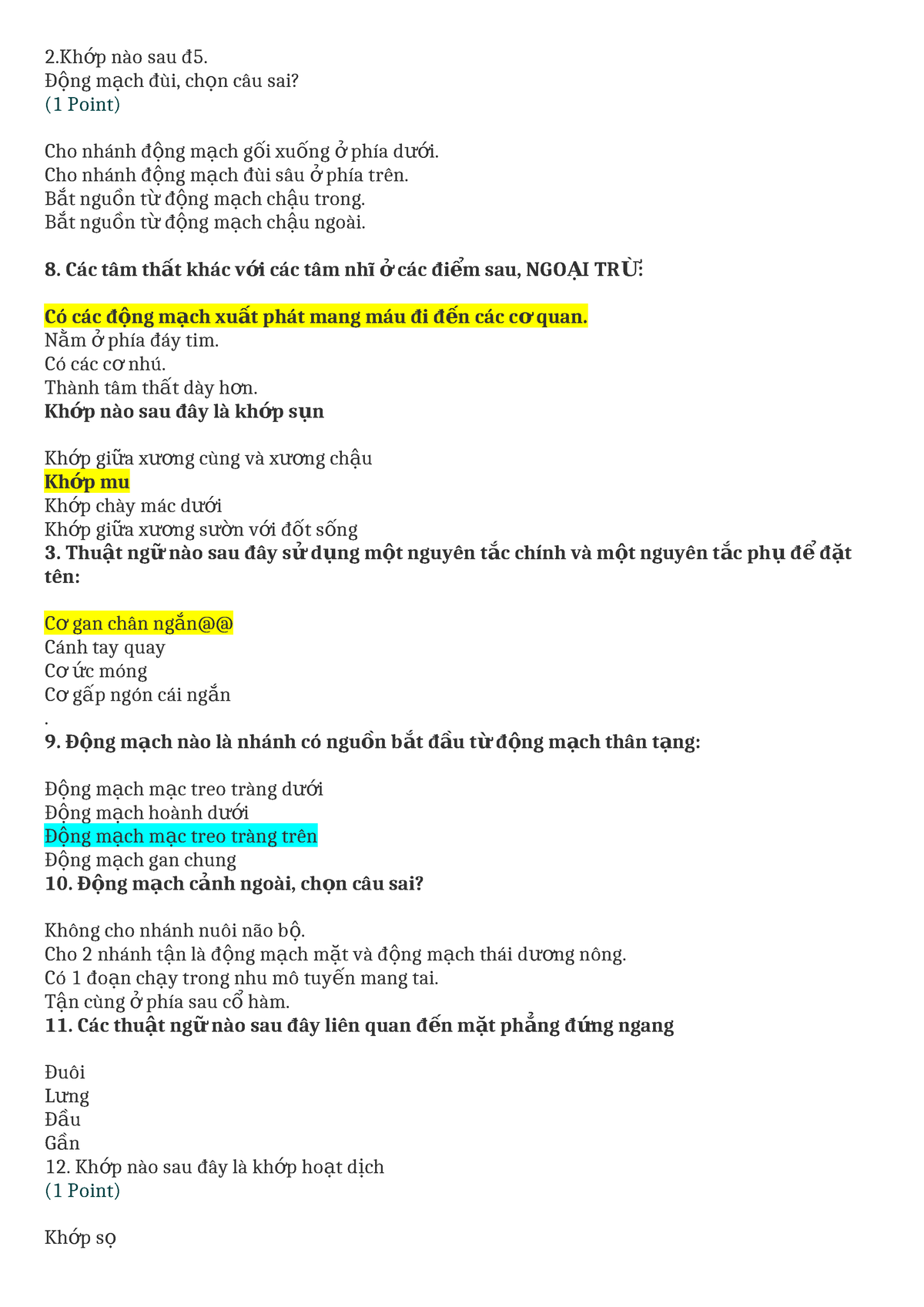 GP-GK - HÓA SINH - 2 ớp Nào Sau đ5. Đ Ng M Ch đùi, Chộ ạ ọn Câu Sai? (1 ...