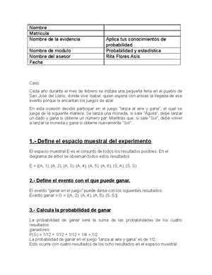 R4 U3-Probabilidad Y Estadistica - Reto 4. ¿Cuáles Son Las Técnicas De ...