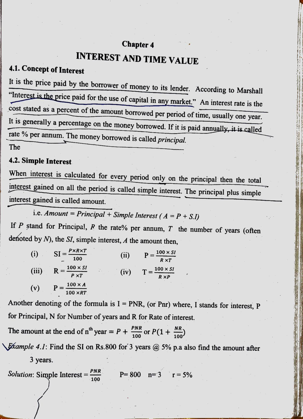 Simple Interest, Compound Interest, Questions AND Answers - Business ...