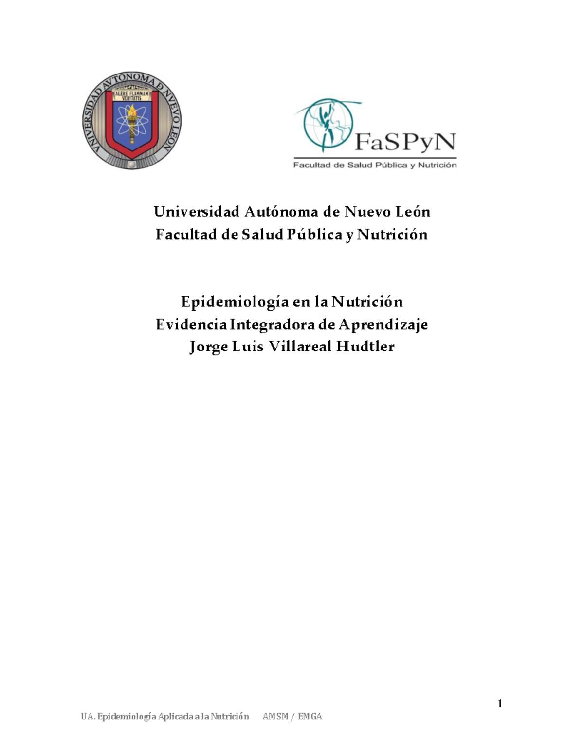 Evidencia 1 - Tarea - 1 Universidad Autónoma de Nuevo León Facultad de ...