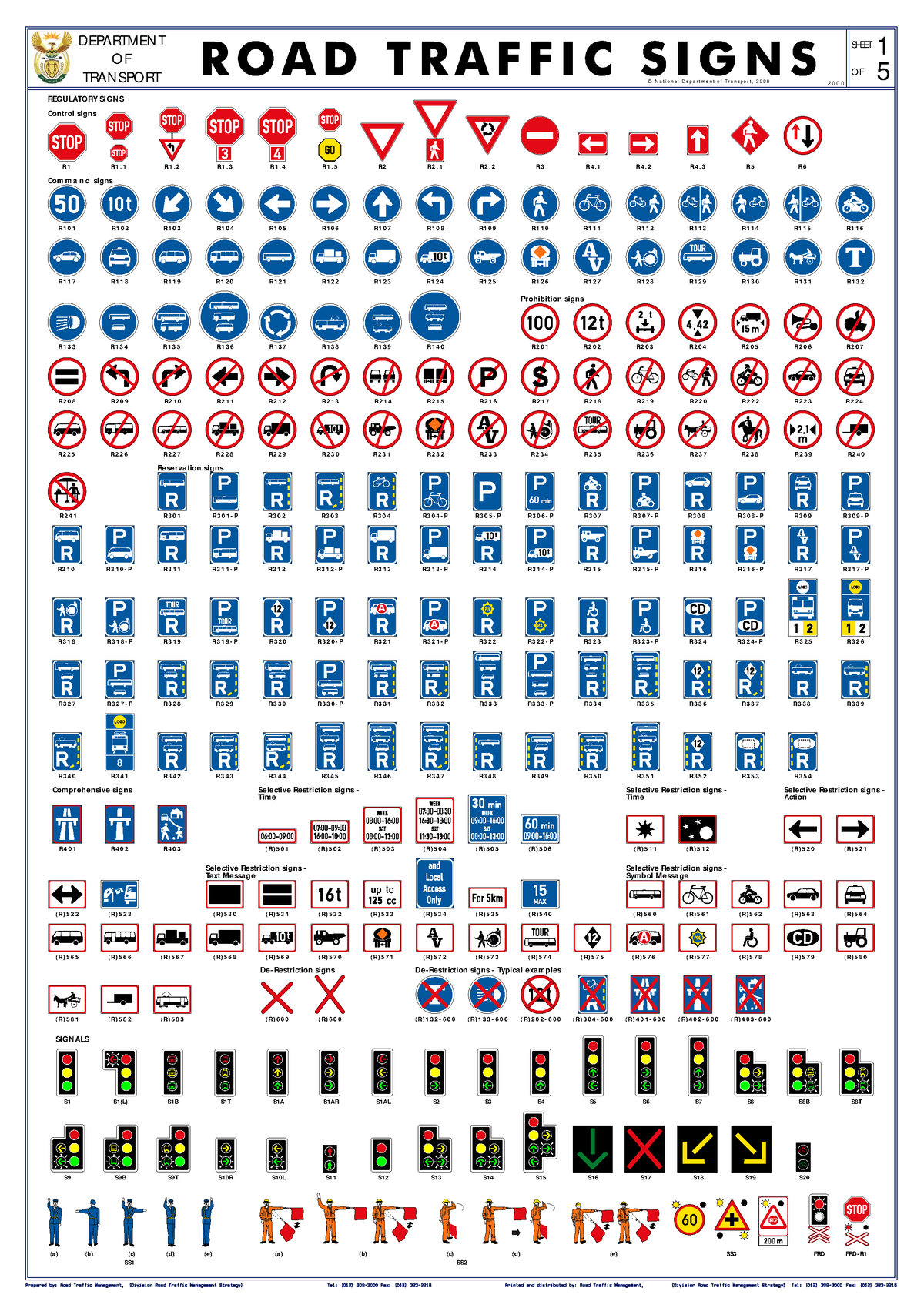 Road Traffic Signs Chart O F TRANSPO RT N A T I O N A L D E P A R T   Thumb 1200 1699 