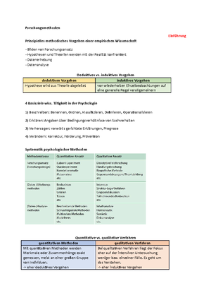 3. Qualitative Forschungsmethoden - 3. Qualitative Forschungsmethoden ...