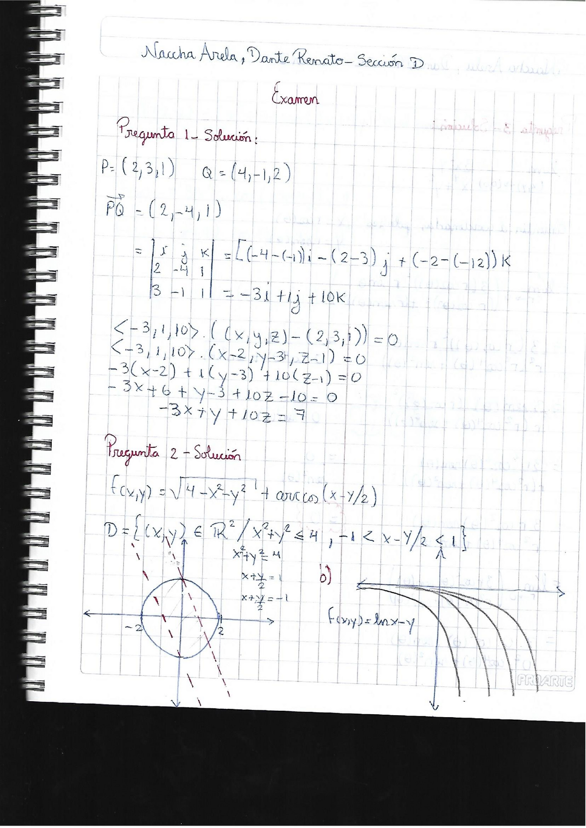 Ejercicios Calculo Vectorial - Calculo Vectorial - Studocu