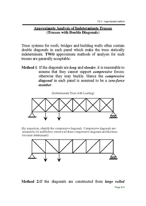 Ch8 Approximate Method Studocu