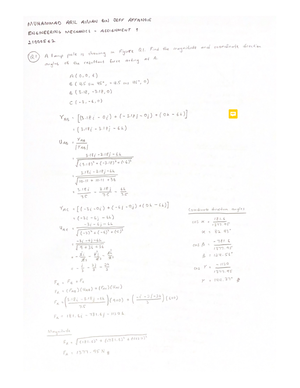 Assignment 1 problems for fluid mechanics - VEB 1023 Engineering ...