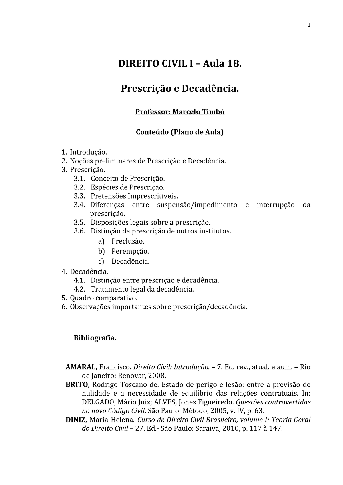 Prescrição e Decadência: conceitos, diferenças e prazos