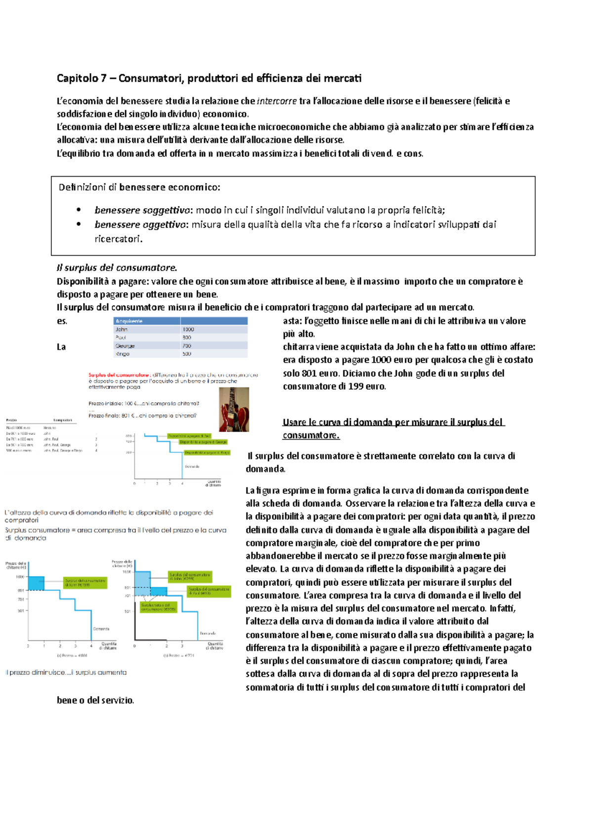 Principi di microeconomia - Capitolo 7 – Consumatori, produttori ed ...