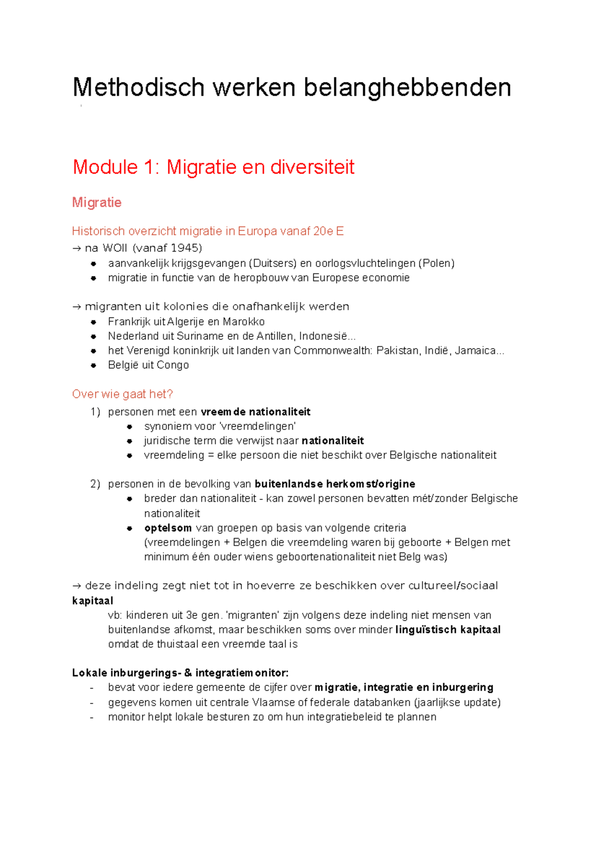 Methodisch Werken Met Belanghebbenden - Methodisch Werken ...