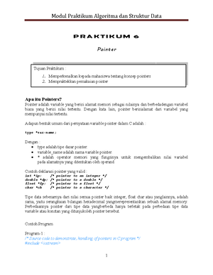 Praktikum 4 - Nested Loop - Modul Praktikum Algoritma Dan Struktur Data ...